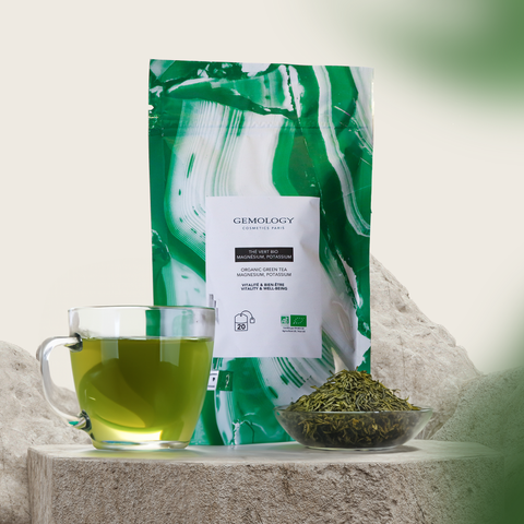 Organic Green Tea, Magnesium & Potassium - Thé Vert BIO Magnésium & Potassium