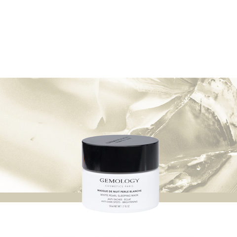 White Pearl Sleeping Mask - Masque de Nuit Perle Blanche