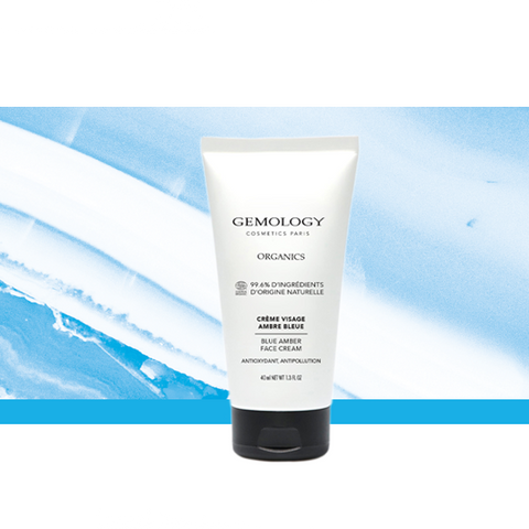 Blue Amber Organic Face Cream - Crème Visage Certifiè Bio Ambre Bleue Organics