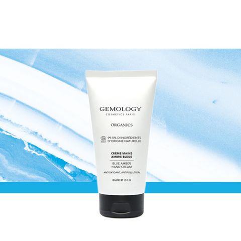 Blue Amber Organic Hand Cream - Crème Mains Certifiè Bio Ambre Bleue Organics