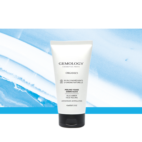 Blue Amber Organic Face Peel - Peeling Visage Certifiè Bio Ambre Bleue Organics