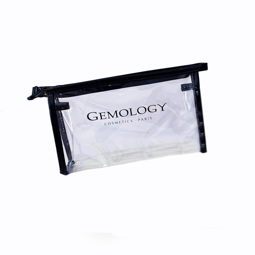 Gemology Clear Gift Zip Pack Bag (travel pack) - Sac de voyage, Sac cadeau zippé transparent Gemology