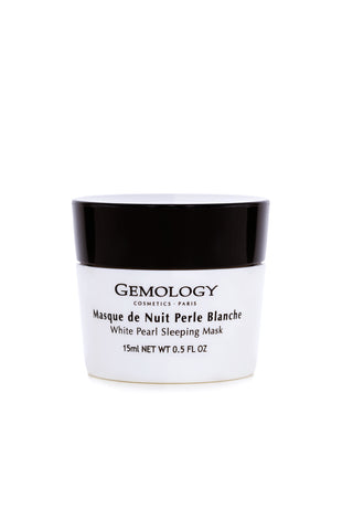 White Pearl Sleeping Mask (travel) - Masque de Nuit Perle Blanche (voyage)